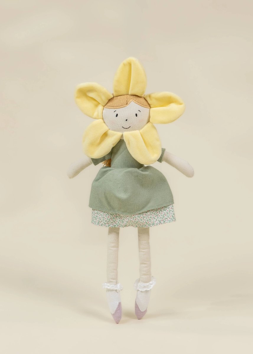 Flower Plush Toy – Spring Collection - Coco Village Stuffed Animals sold by Rosebud & Jo
