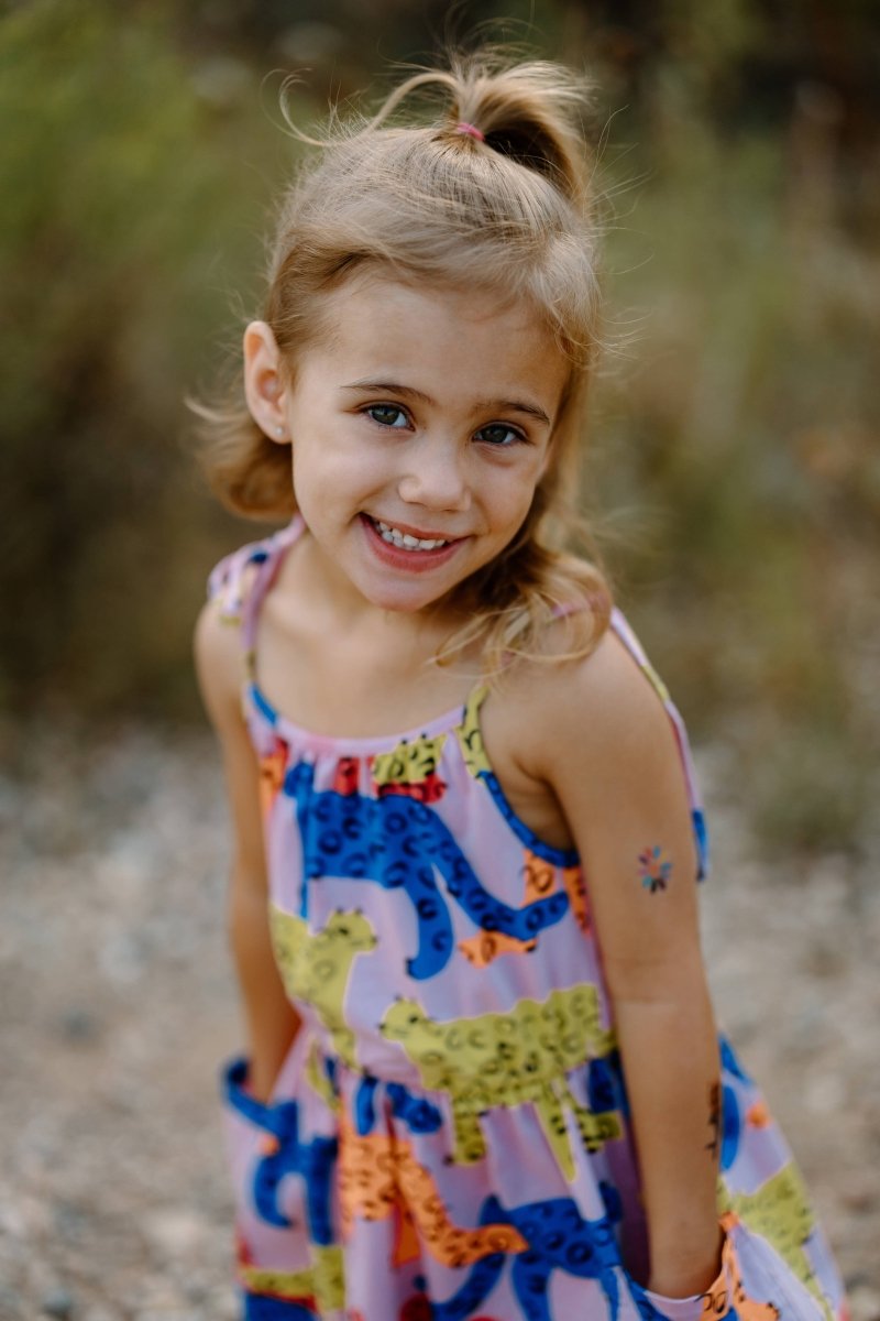 Flower Power Temporary Tattoos - Saint Tattoos Toy sold by Rosebud & Jo