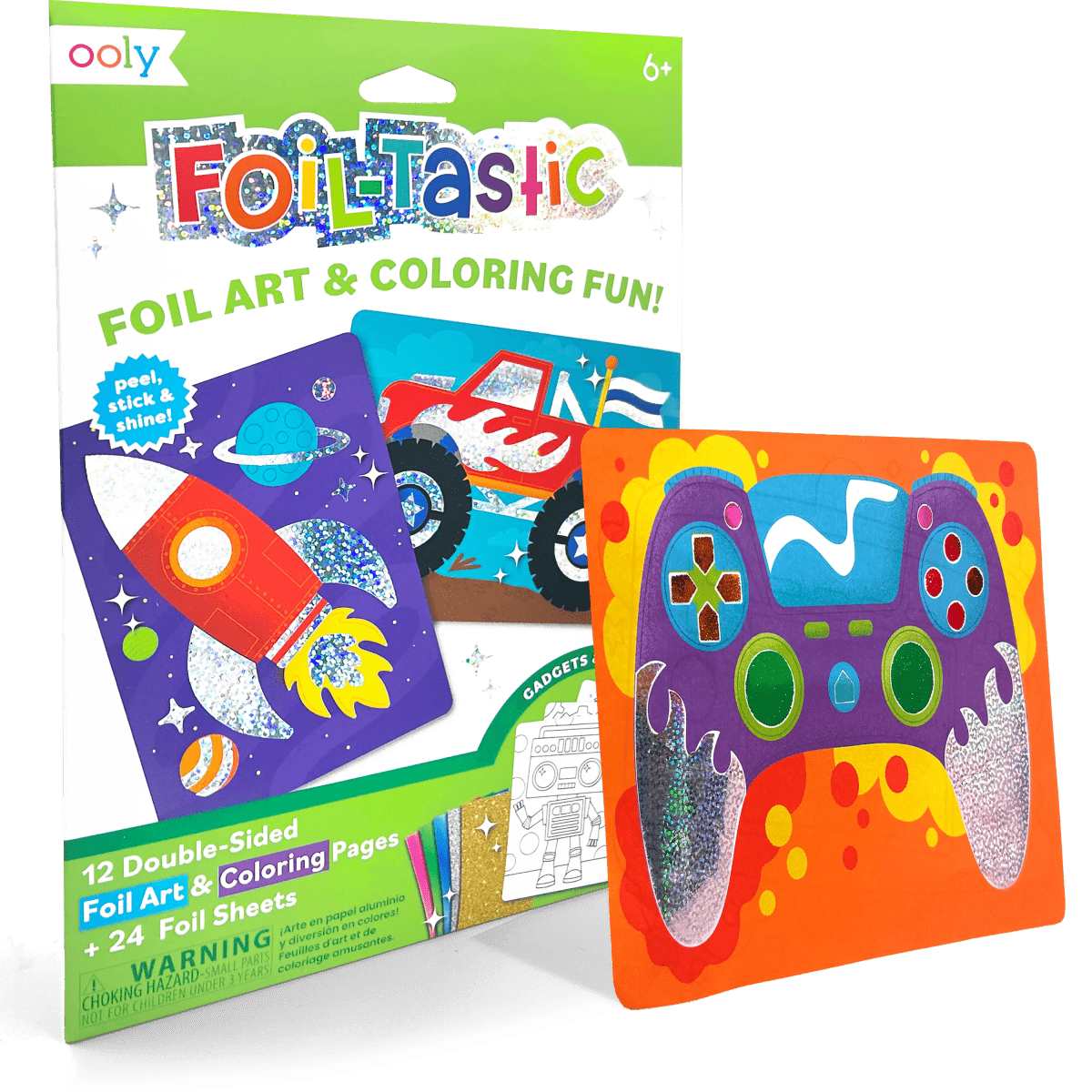Foil - tastic Foil Art Kit: Gadgets & Gizmos - OOLY Art sold by Rosebud & Jo