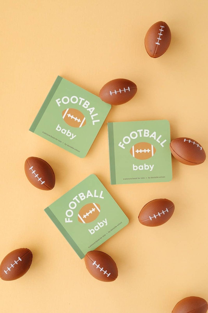 Football Baby Book - Left Hand Book House sold by Rosebud & Jo
