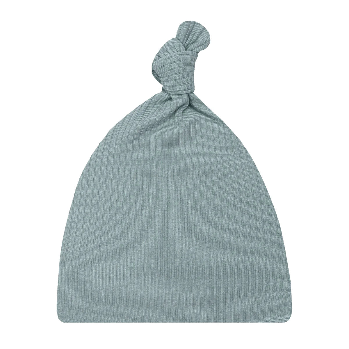 Top Knot Hat- Ribbed