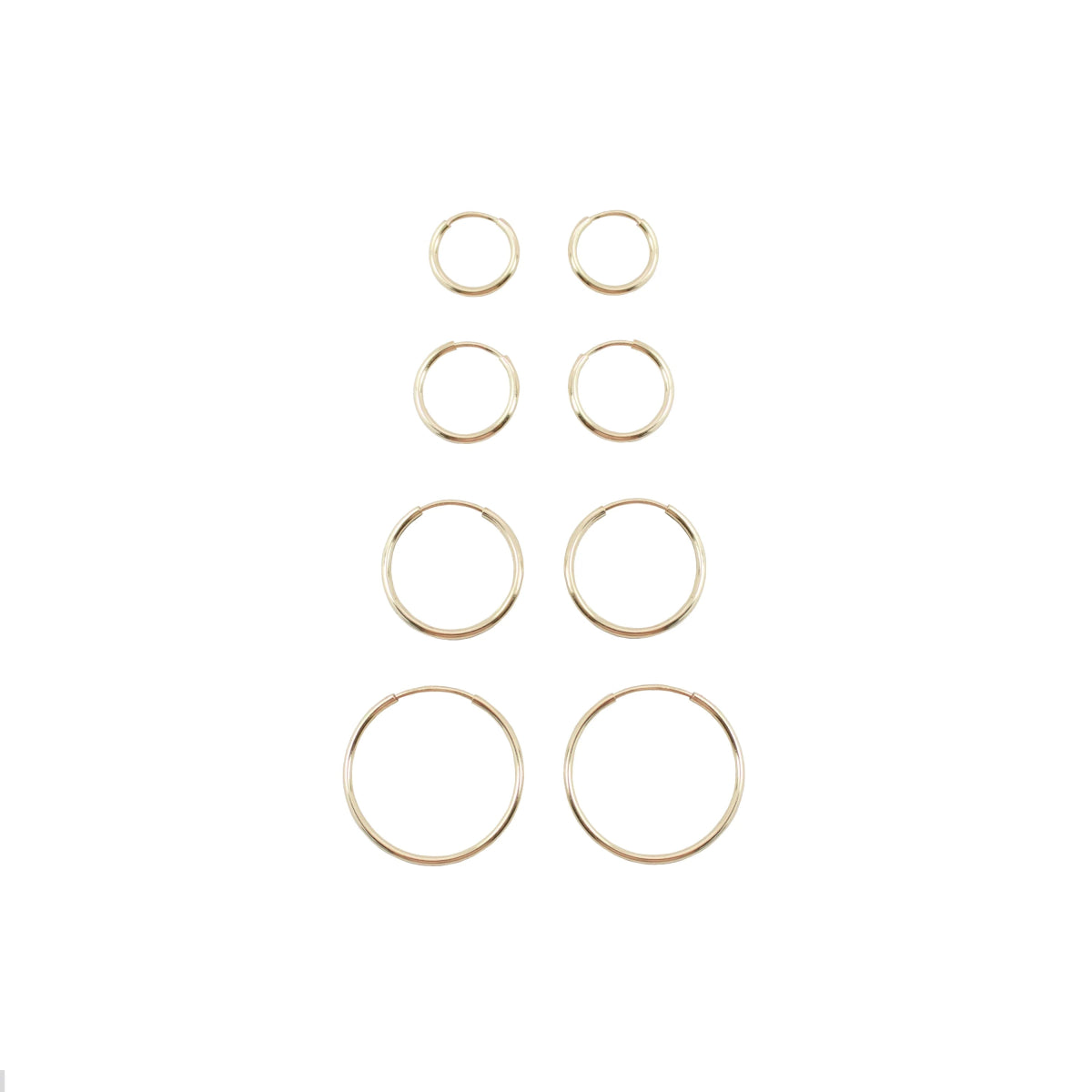 Forever Hoop Earrings - Gems Jewelry sold by Rosebud & Jo