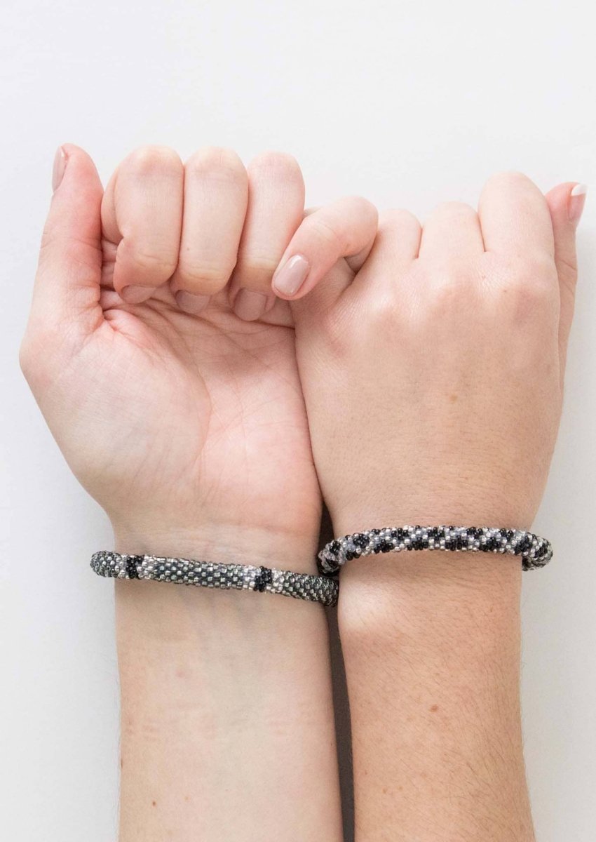 Friendship Bracelets: Platinum - Aid Through Trade Jewelry sold by Rosebud & Jo