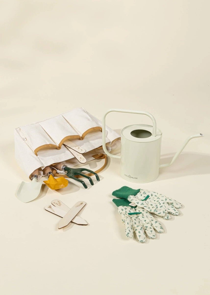 Gardening Tools Playset 12 pcs - Coco Village Toys sold by Rosebud & Jo