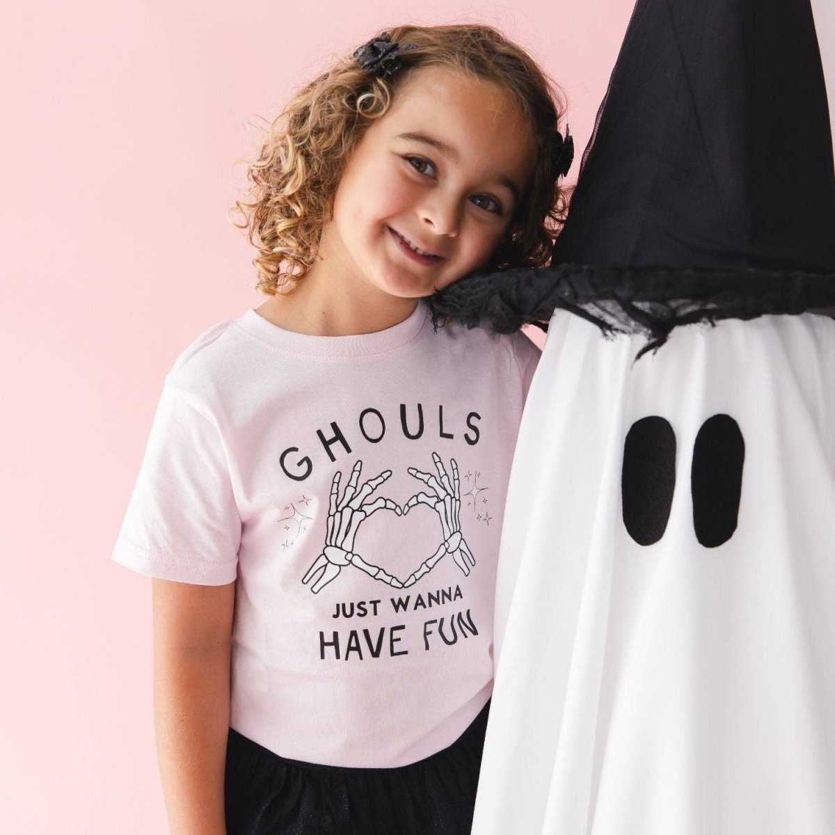 Ghouls Just Wanna Have Fun Halloween Short Sleeve T-Shirt - Sweet Wink Tops sold by Rosebud & Jo