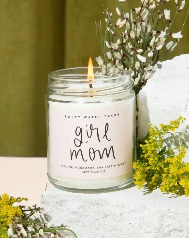 Girl Mom Quote Label Candle - Sweet Water Decor Candle sold by Rosebud & Jo