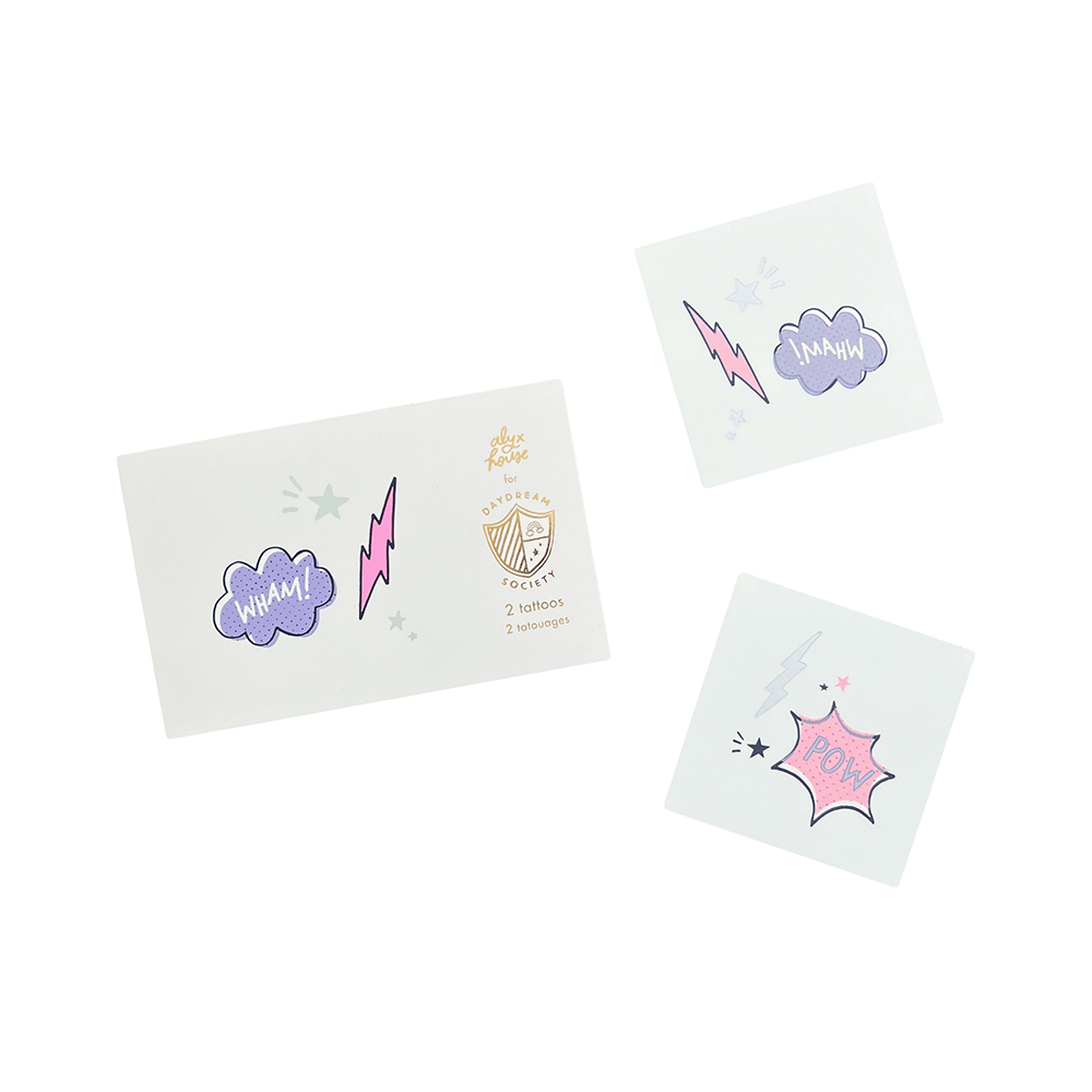 Girl Power Temporary Tattoos - 2 Pk. - Jollity & Co. + Daydream Society Temporary Tattoos sold by Rosebud & Jo