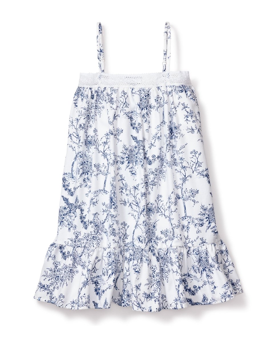 Girl's Twill Lily Nightgown - Petite Plum Baby & Toddler Clothing sold by Rosebud & Jo