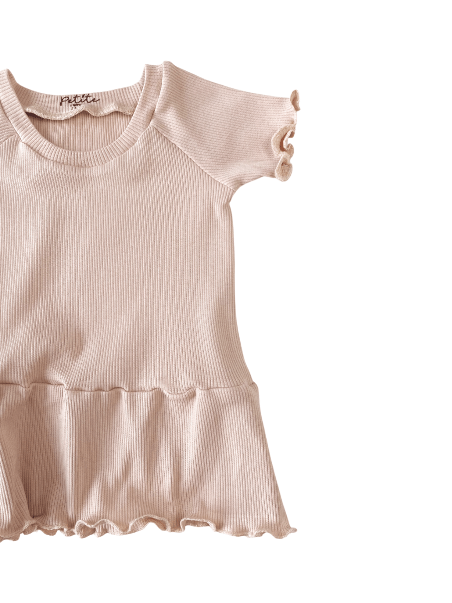 Girly T-Shirt Dress - PETITE EvelinaApparel Baby & Toddler Clothing sold by Rosebud & Jo
