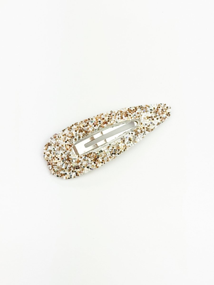 Glitter Snap Clips - Cottontail Bow Co. Hair Accessory sold by Rosebud & Jo