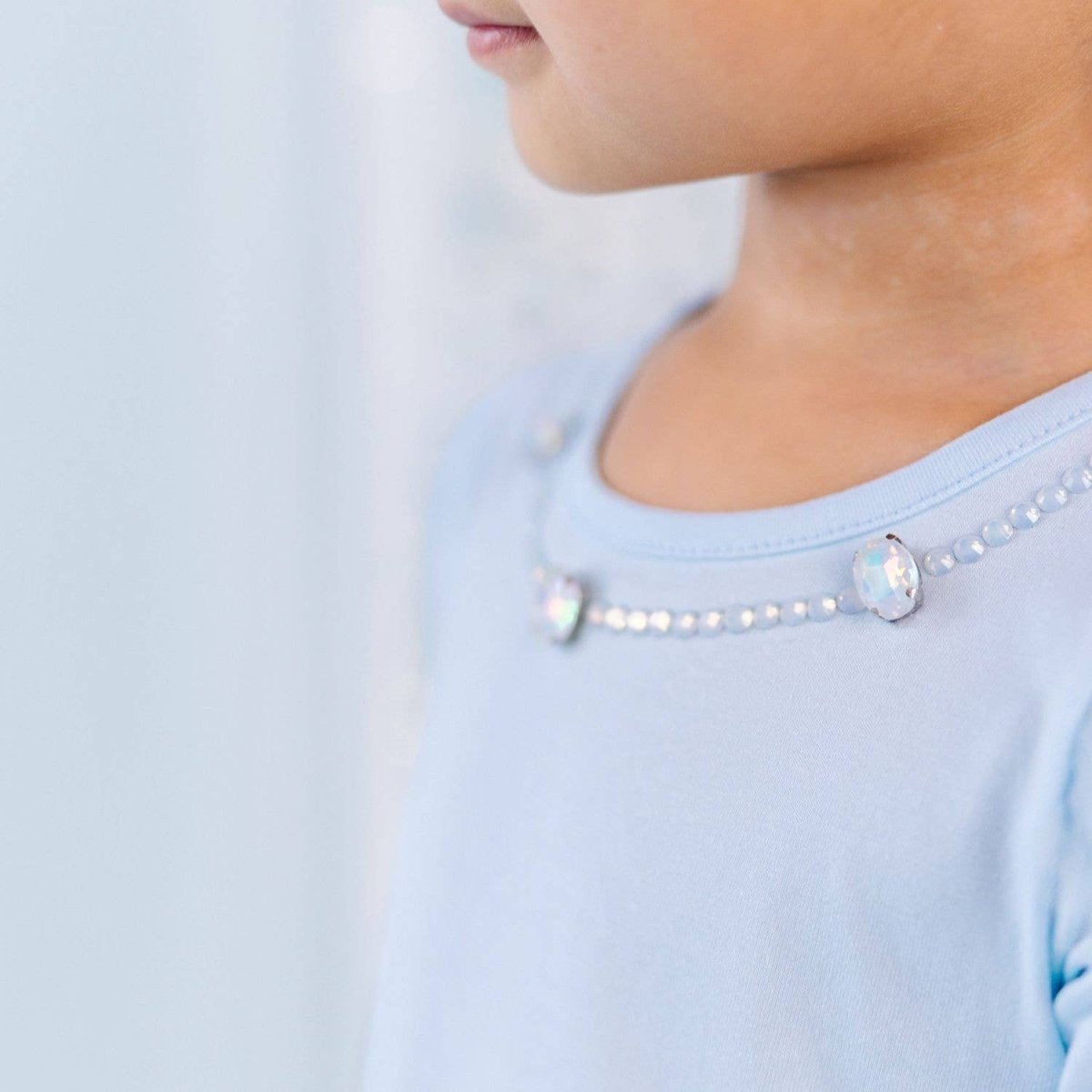 Glitter Snowflake Long Sleeve Tutu Dress - Sweet Wink Dresses sold by Rosebud & Jo