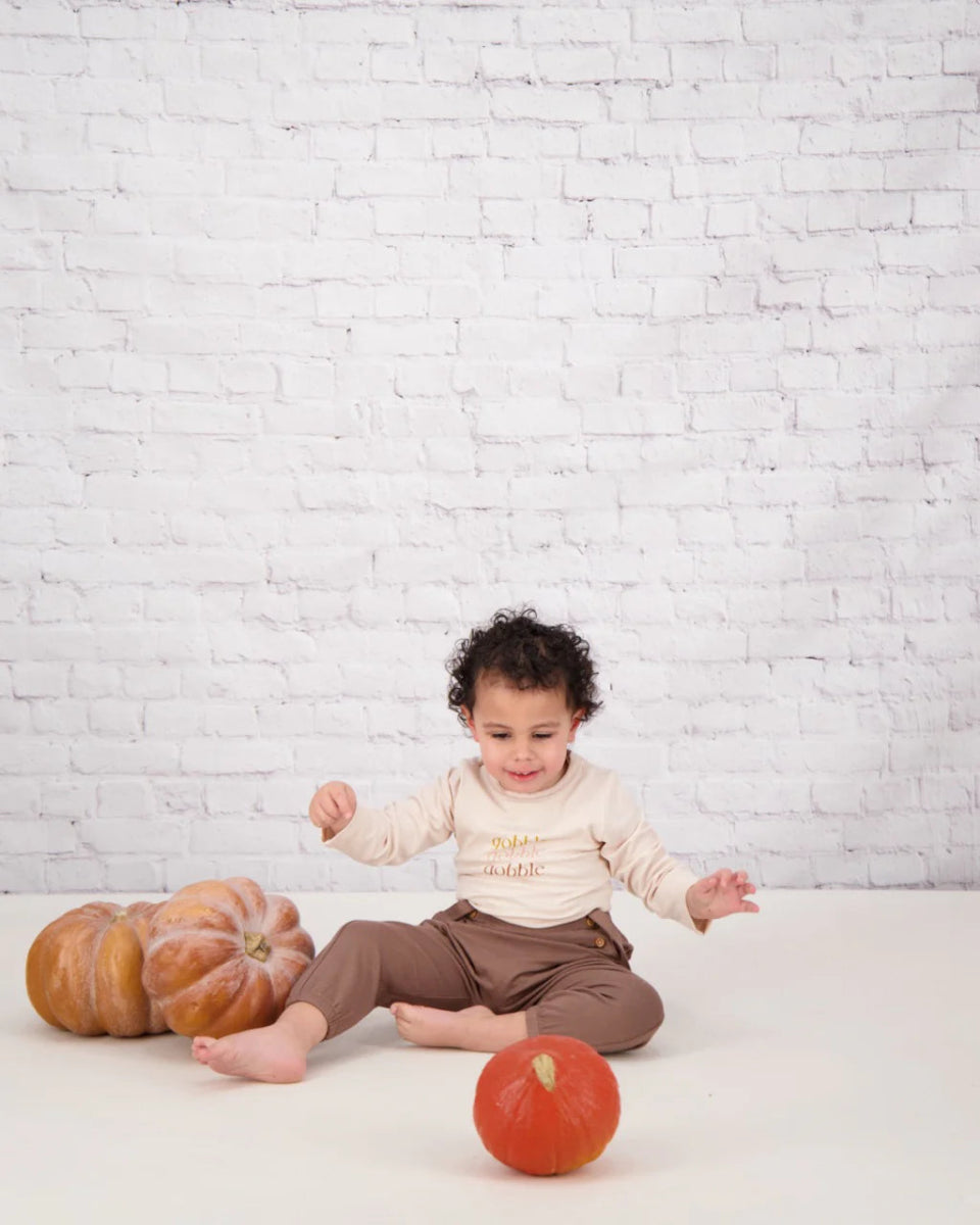 Gobble Long Sleeve Shirt - Tiny Victories Baby & Toddler Clothing sold by Rosebud & Jo