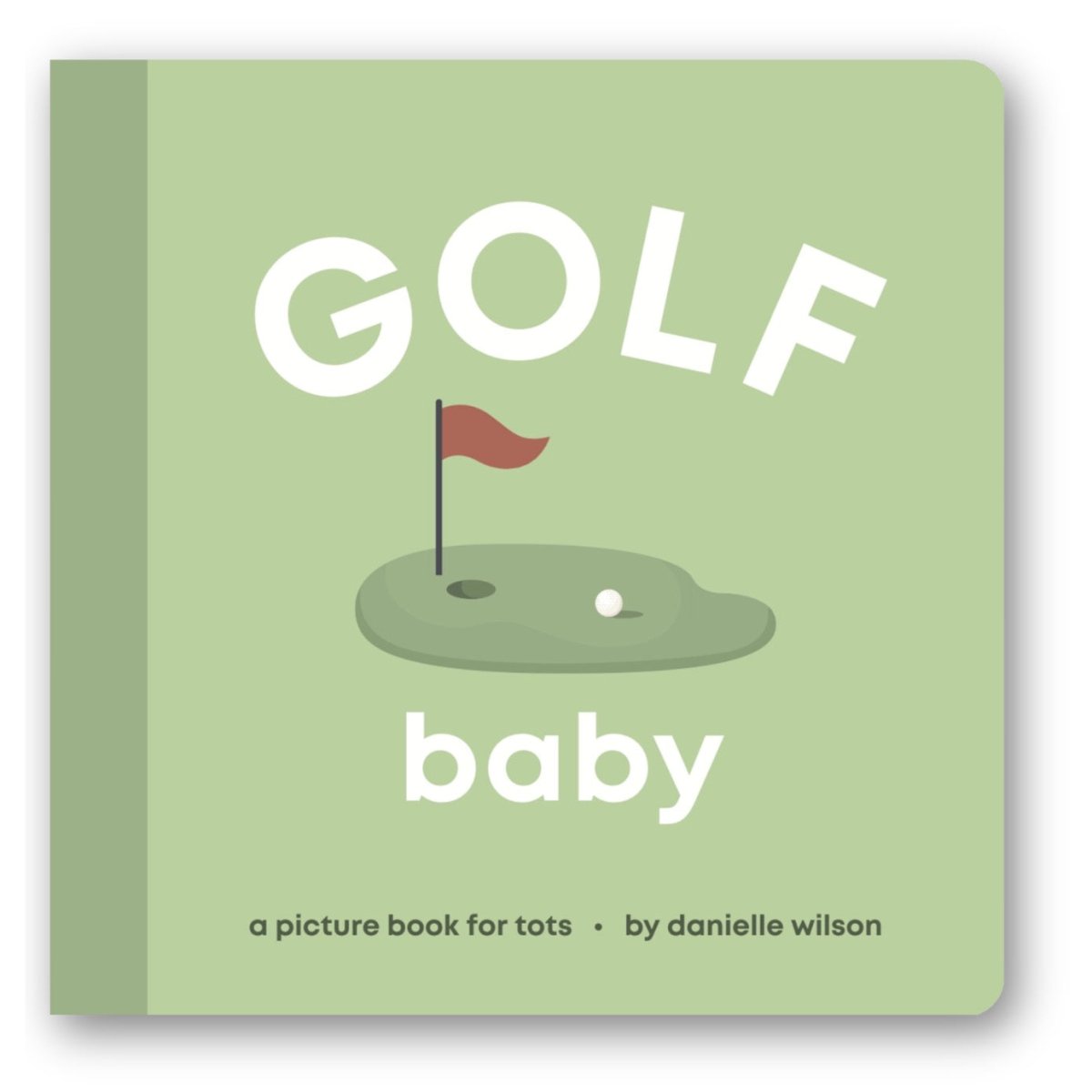 Golf Baby Board Book - Left Hand Book House Book sold by Rosebud & Jo