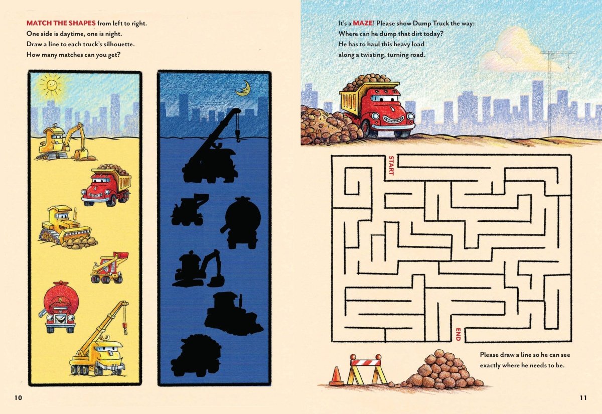 Goodnight, Goodnight, Construction Site Sticker & Activity Book - Chronicle Books Books sold by Rosebud & Jo