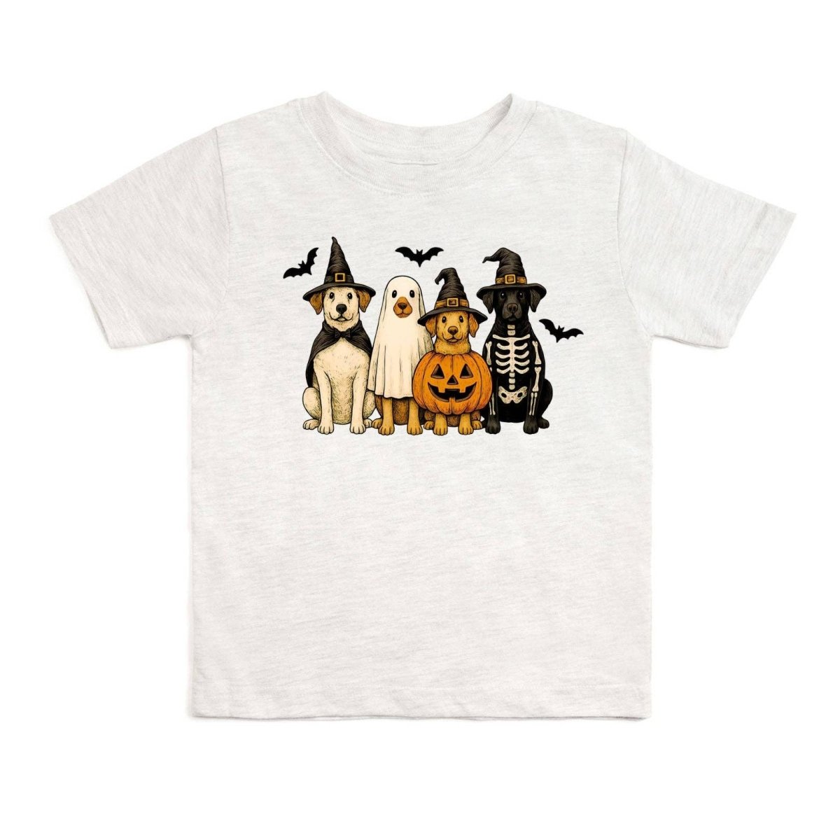 Halloween Puppies Short Sleeve T-Shirt - Sweet Wink Tops sold by Rosebud & Jo