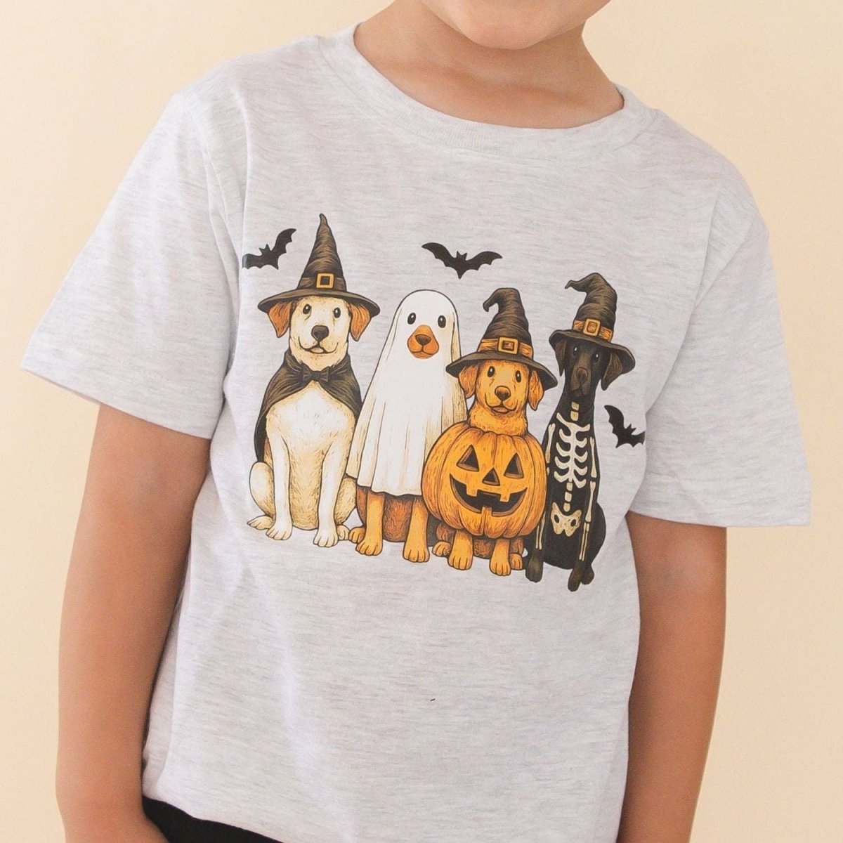 Halloween Puppies Short Sleeve T-Shirt - Sweet Wink Tops sold by Rosebud & Jo