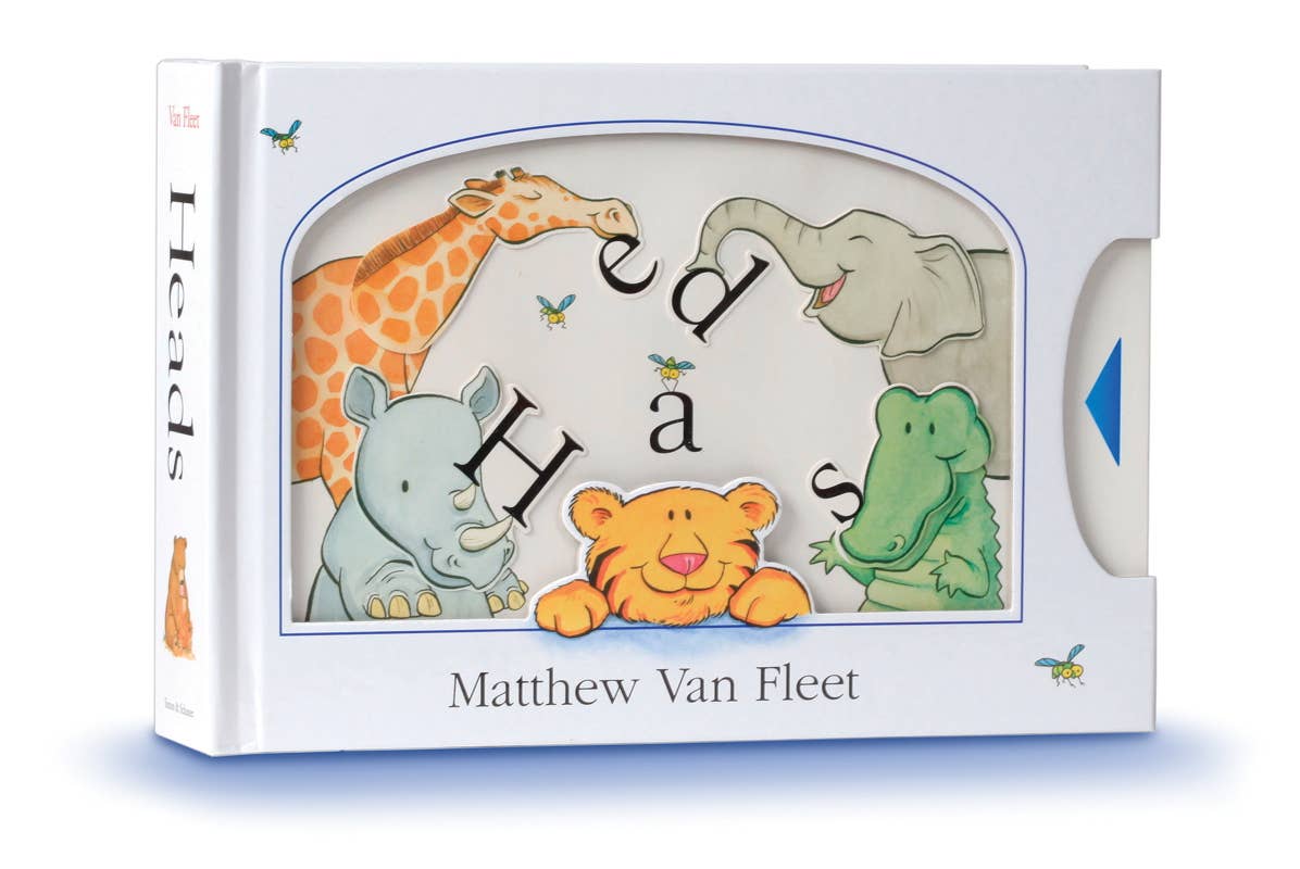 Heads by Matthew Van Fleet - Simon & Schuster Book sold by Rosebud & Jo