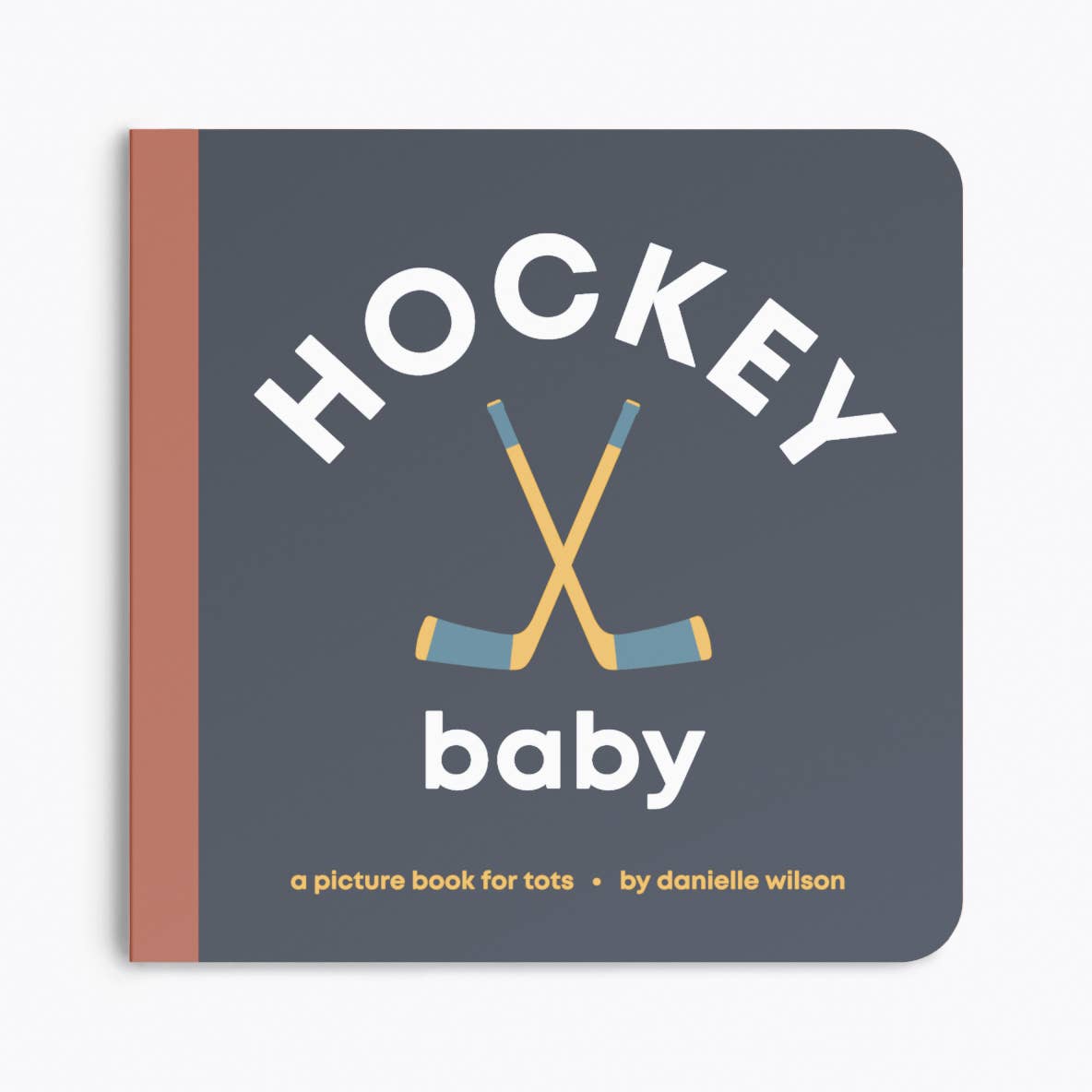 Hockey Baby Board Book – A Perfect First Book for Little Sports Fans - Left Hand Book House Book sold by Rosebud & Jo