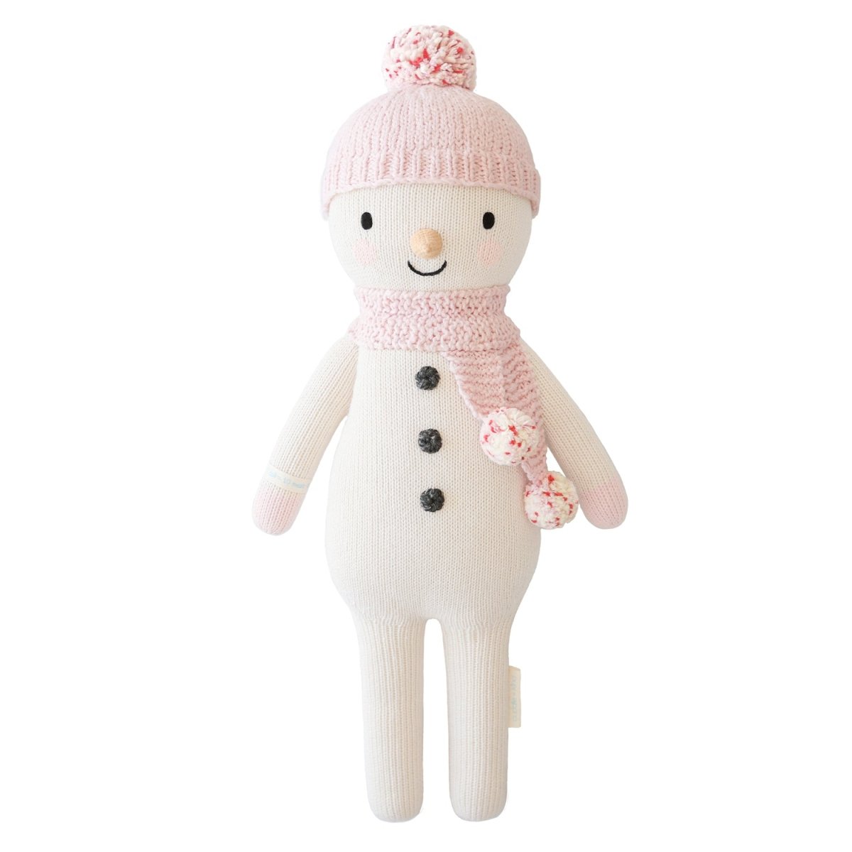 Holly the Snowman - Cuddle + Kind Stuffed Animals sold by Rosebud & Jo