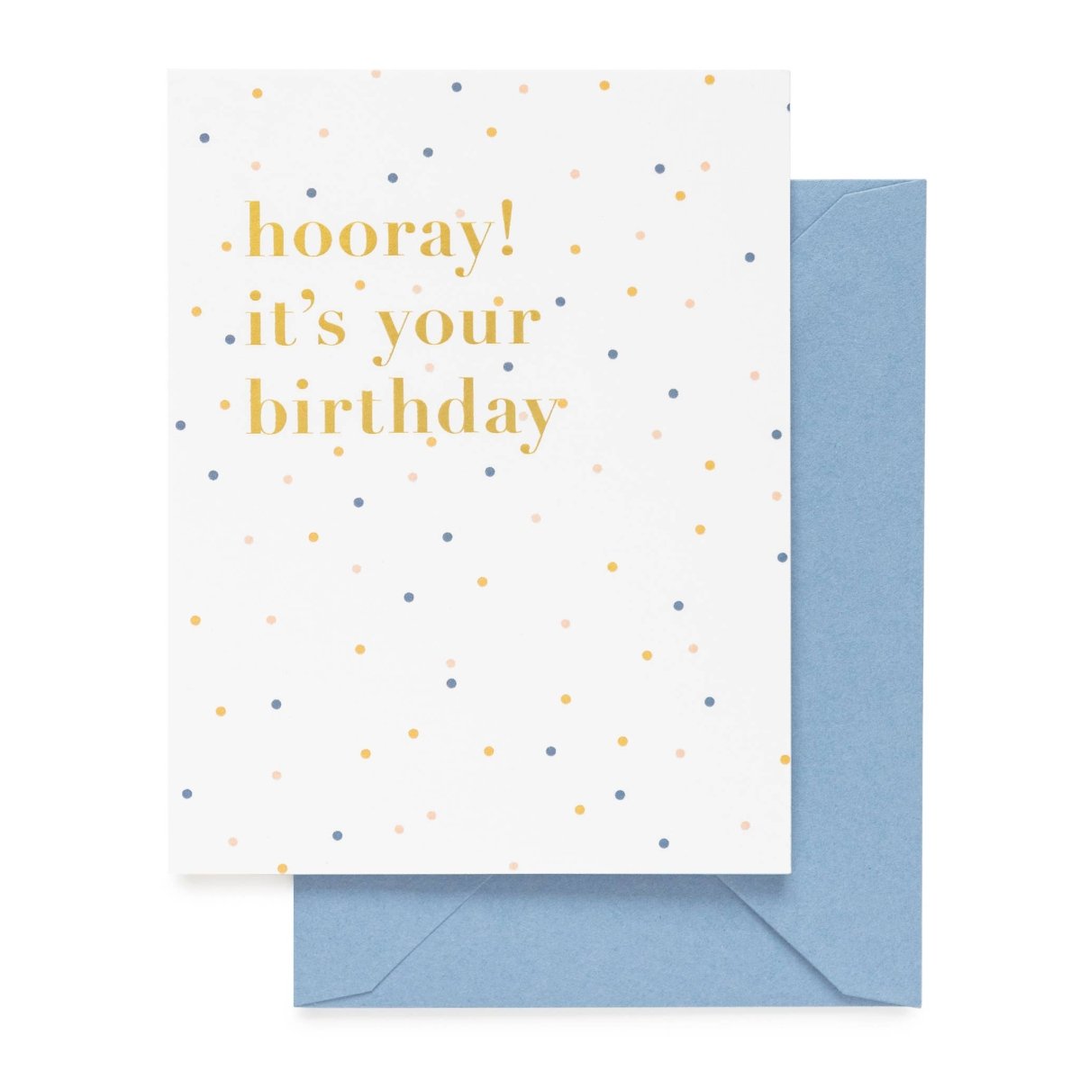 Hooray! It's your Birthday Card - Sugar Paper Card sold by Rosebud & Jo