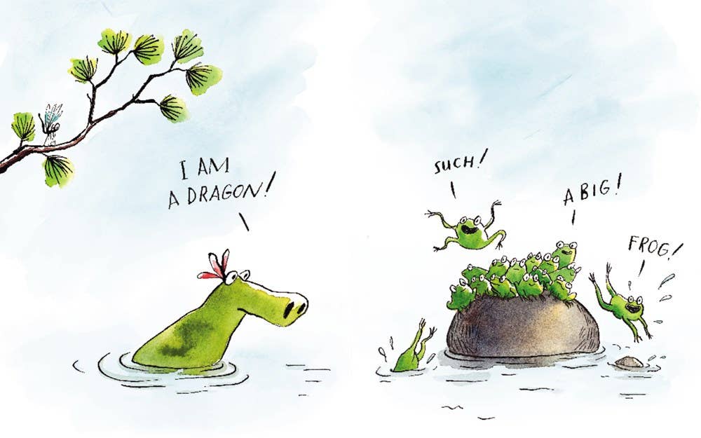 I Am a Dragon! by Sabina Hahn - HarperCollins Books sold by Rosebud & Jo