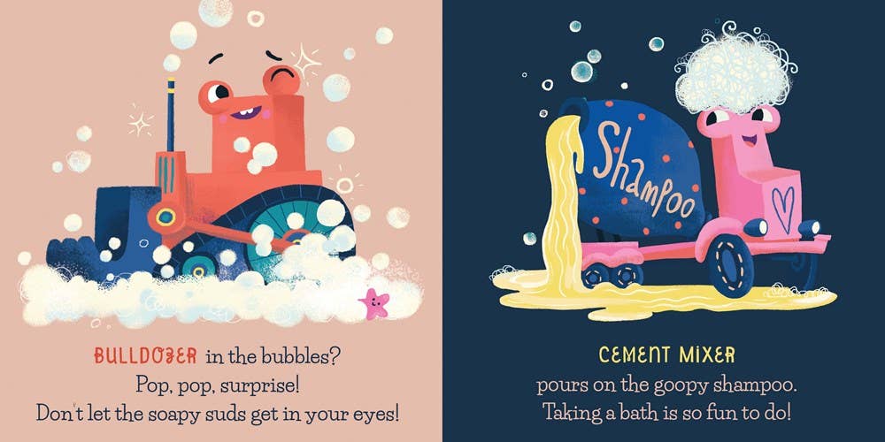 I Dig Bathtime Board Book - Familius, LLC Books sold by Rosebud & Jo