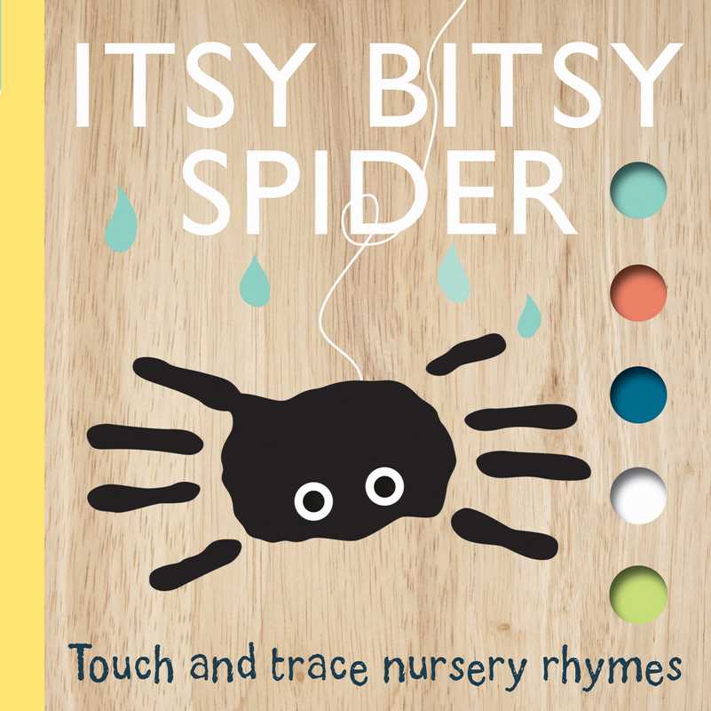Itsy Bitsy Spider Touch - and - Trace - Simon & Schuster Book sold by Rosebud & Jo