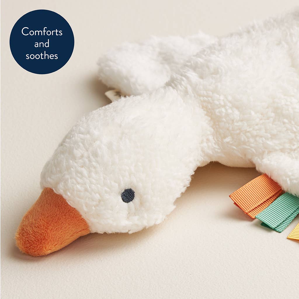 Itzy Huggable Goose - Itzy Ritzy Toy sold by Rosebud & Jo