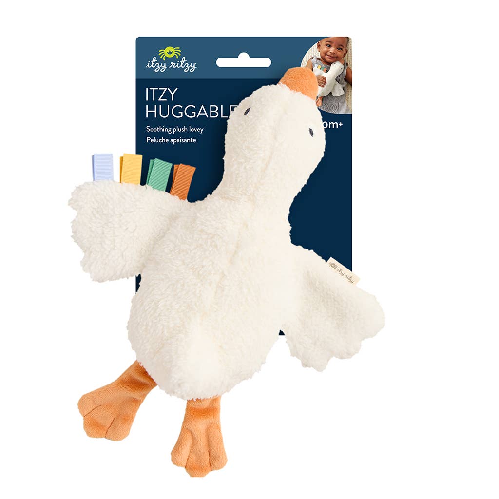 Itzy Huggable Goose - Itzy Ritzy Toy sold by Rosebud & Jo