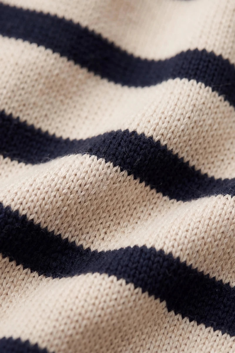 Jackson Knitted Jumper - Jackson Stripe - Jamie Kay Tops sold by Rosebud & Jo