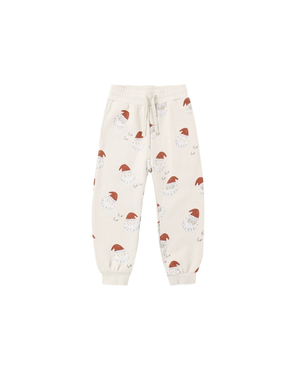 Jogger Sweatpant Santa - Rylee + Cru Bottoms sold by Rosebud & Jo