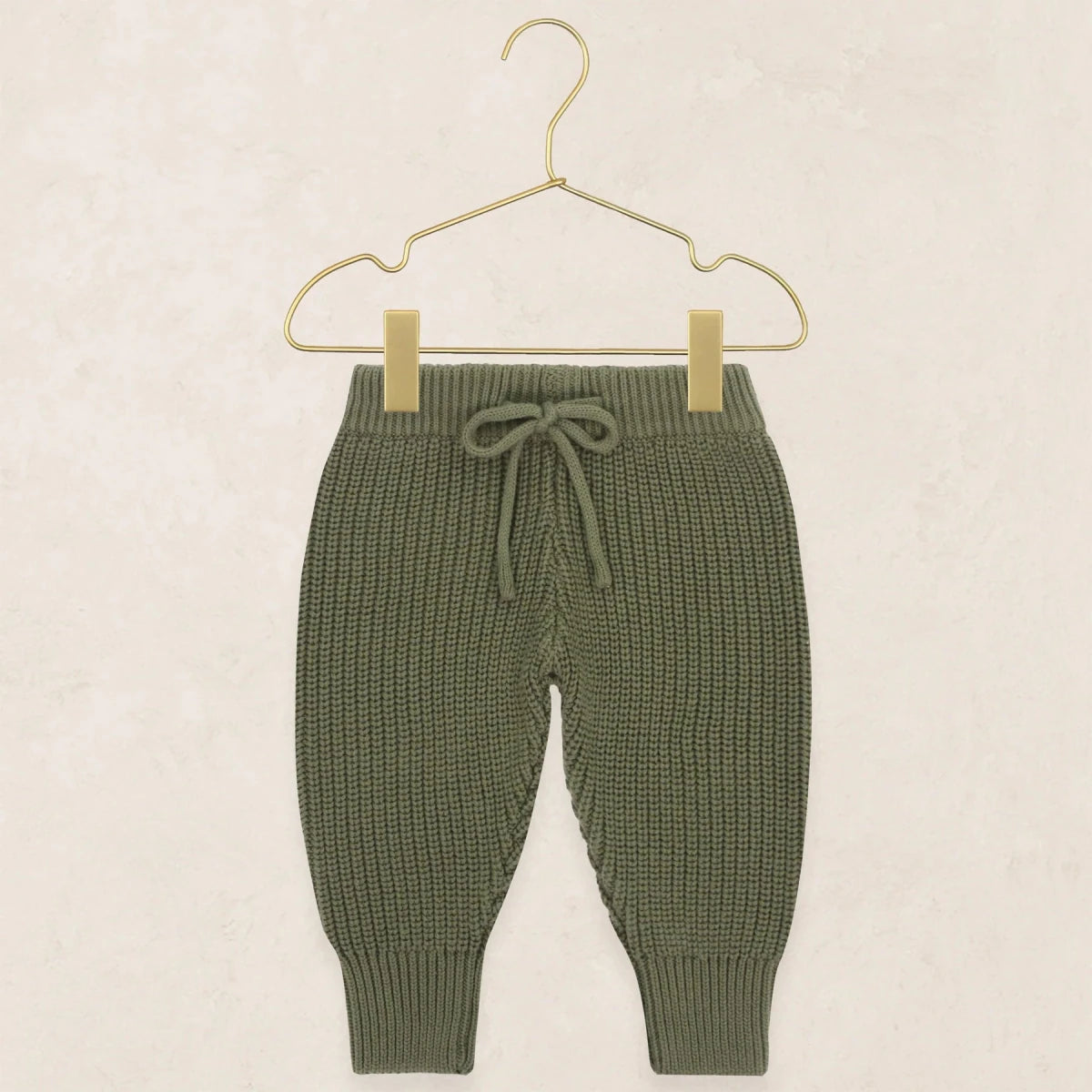 Knit Jogger Pants - Olive - Lou Lou & Company Bottoms sold by Rosebud & Jo
