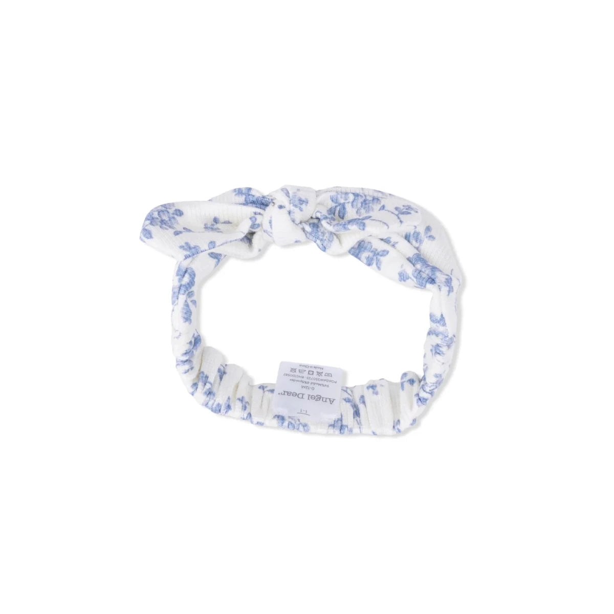 Knot Headband - Baby Blue Vines Floral - Angel Dear Hair Accessories sold by Rosebud & Jo