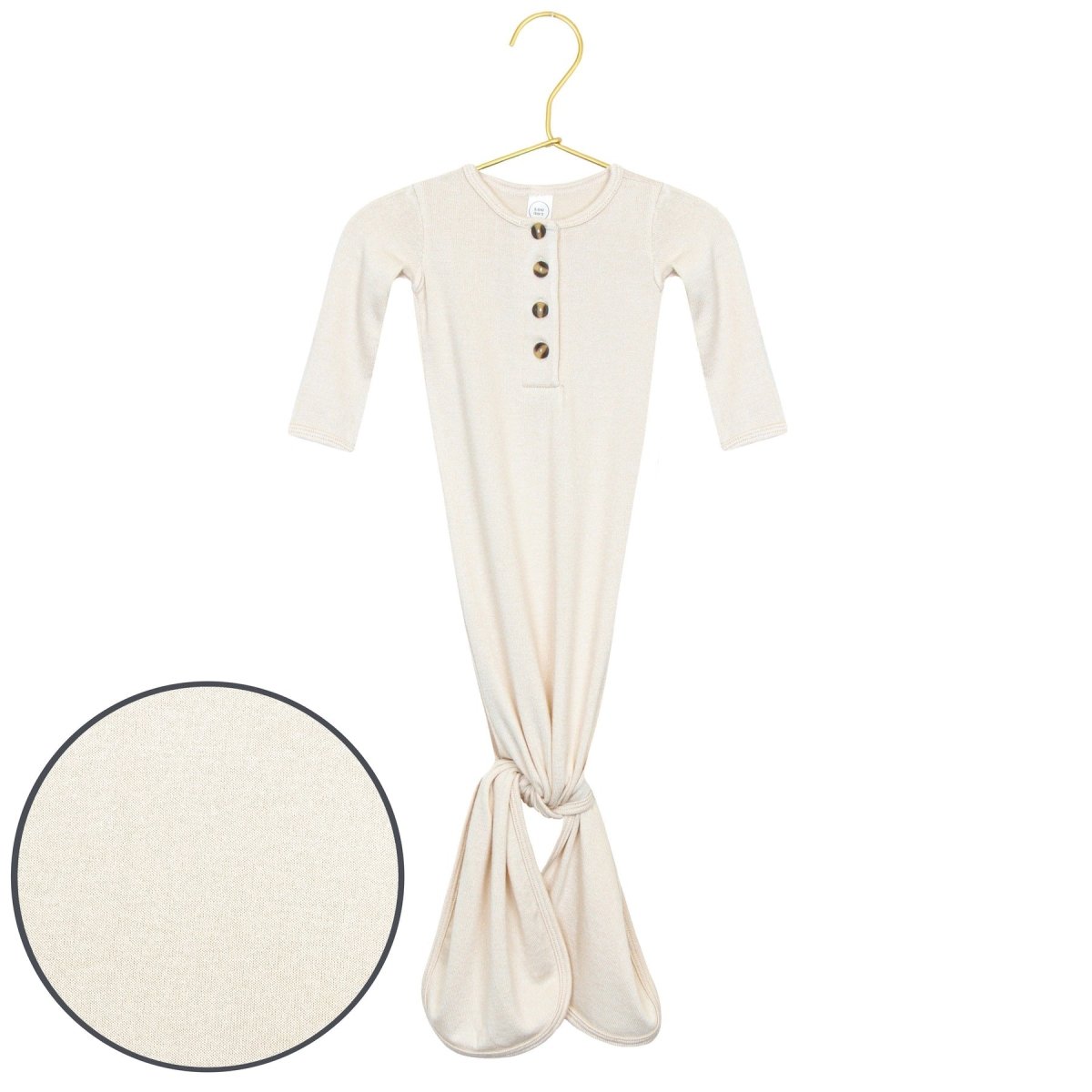 Knotted Gown - Lou Lou & Company Knotted Gowns sold by Rosebud & Jo