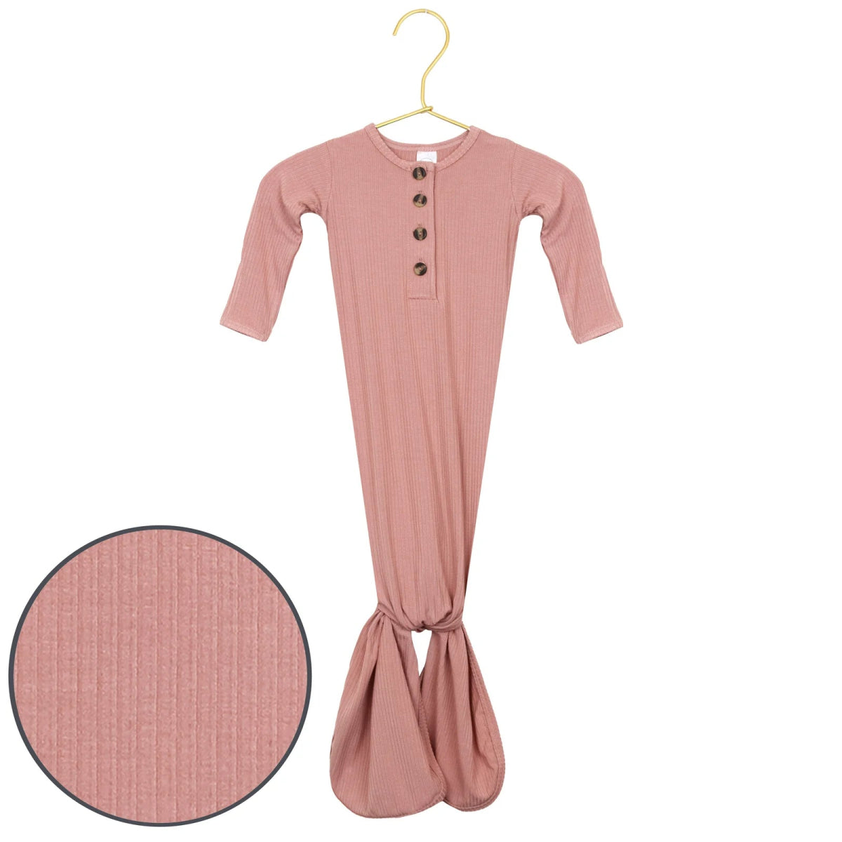 Knotted Gown - Lou Lou & Company Baby & Toddler Clothing sold by Rosebud & Jo