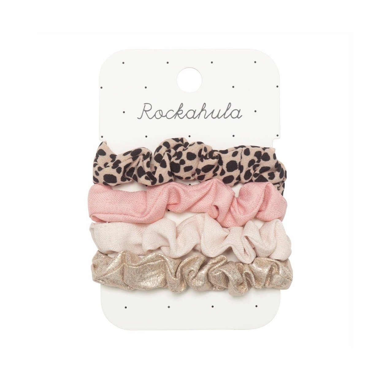 Leopard Scrunchie Set - Rockahula Kids Hair Accessory sold by Rosebud & Jo