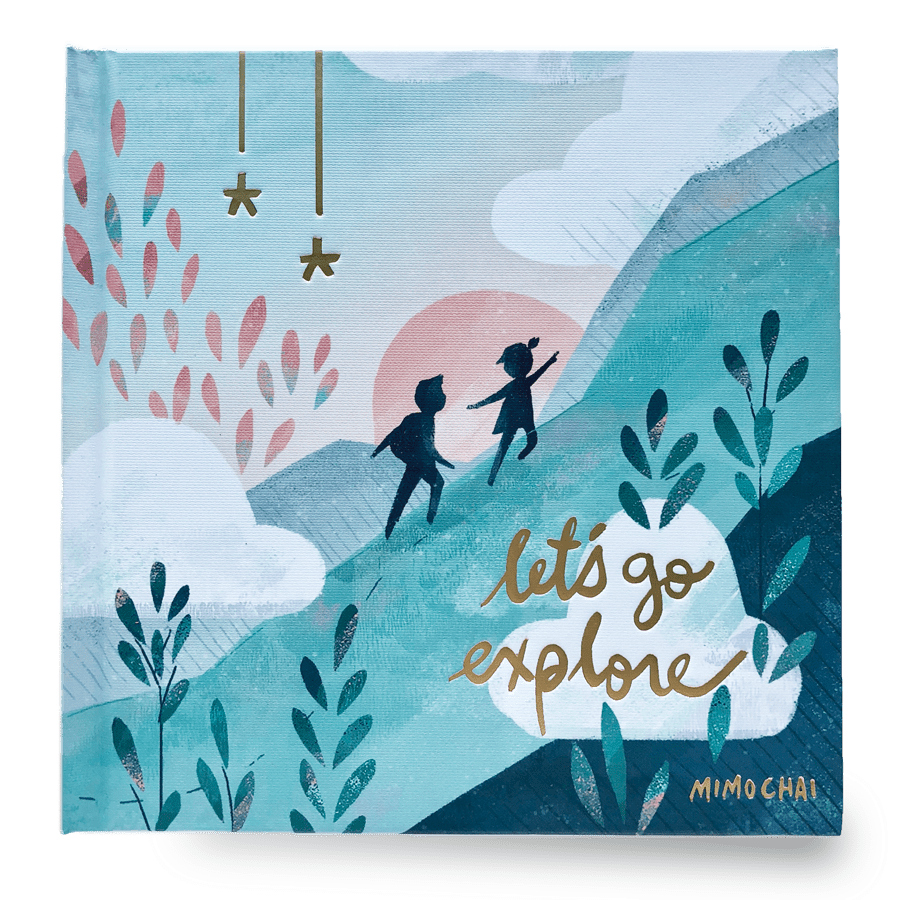 Let’s Go Explore Book - Mimochai Books sold by Rosebud & Jo