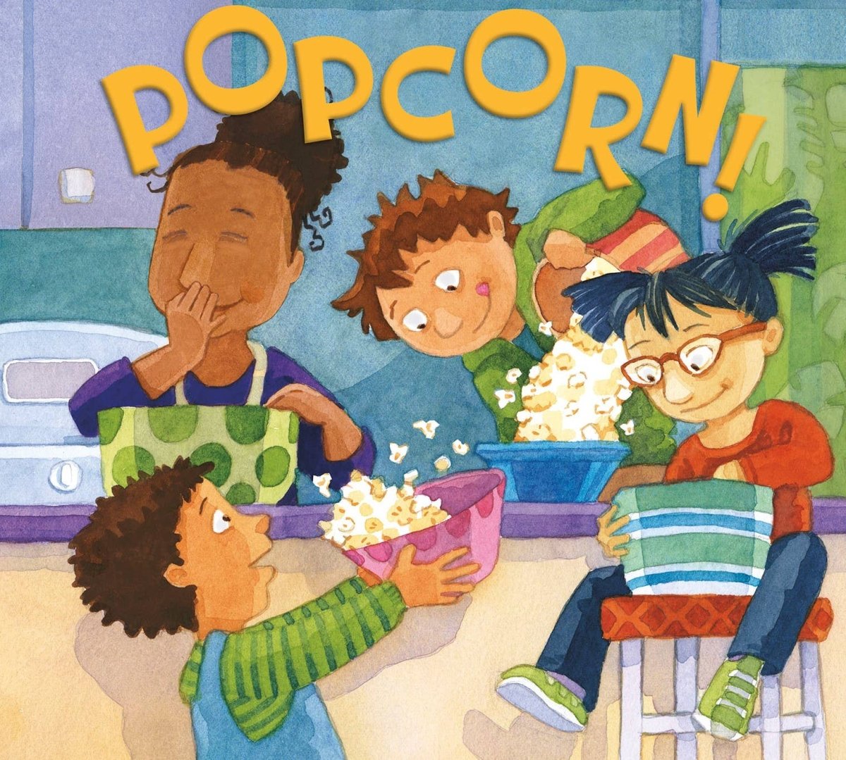Let's Pop, Pop, Popcorn! Picture Book - Sleeping Bear Press Books sold by Rosebud & Jo