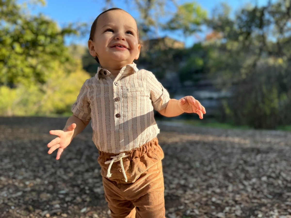 Lined Cord Pants - Me & Henry Baby & Toddler Clothing sold by Rosebud & Jo