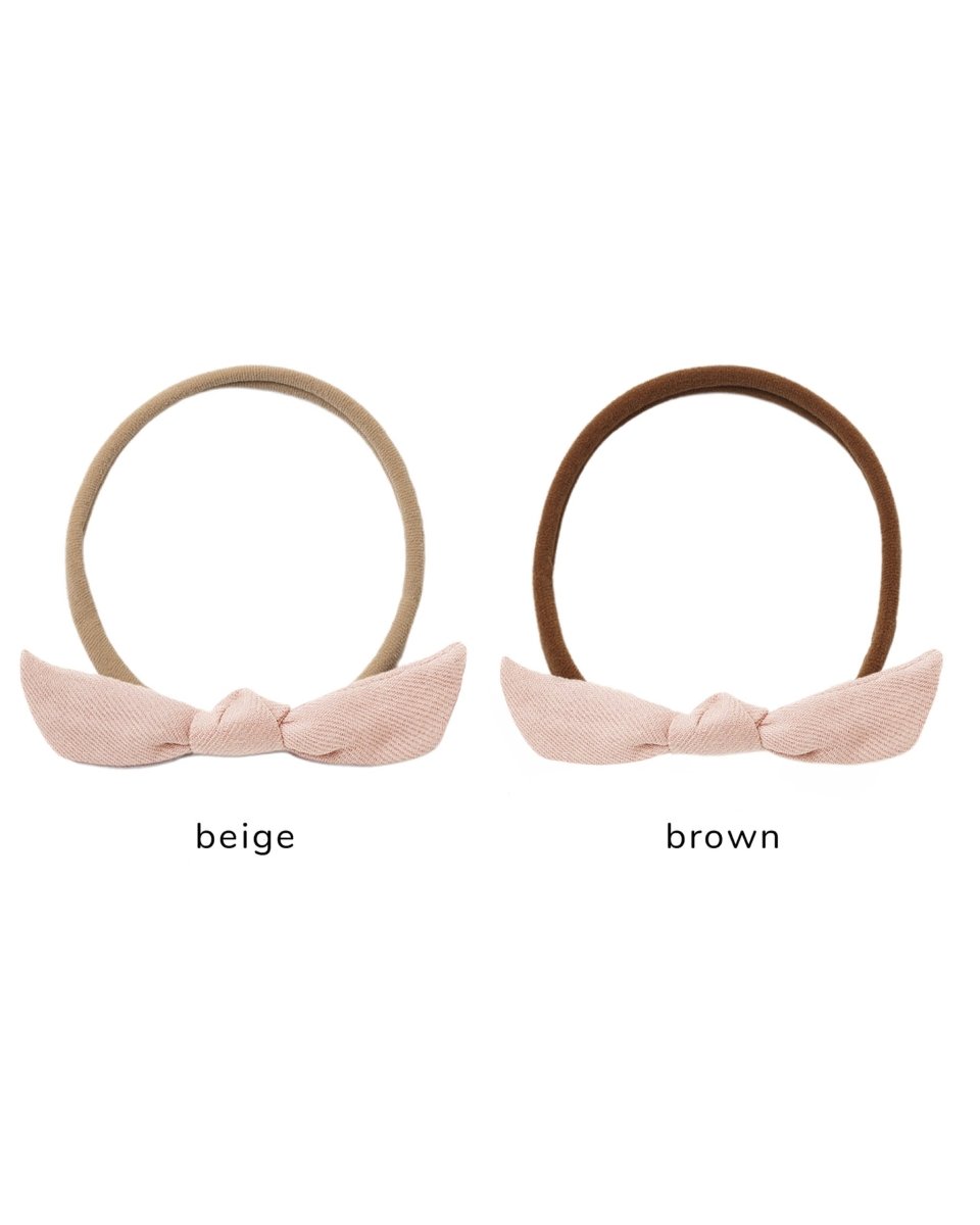 Little Knot Headband || Dusty Rose - Quincy Mae Hair Accessories sold by Rosebud & Jo