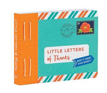 Little Letters of Thanks - Chronicle Books Toys sold by Rosebud & Jo