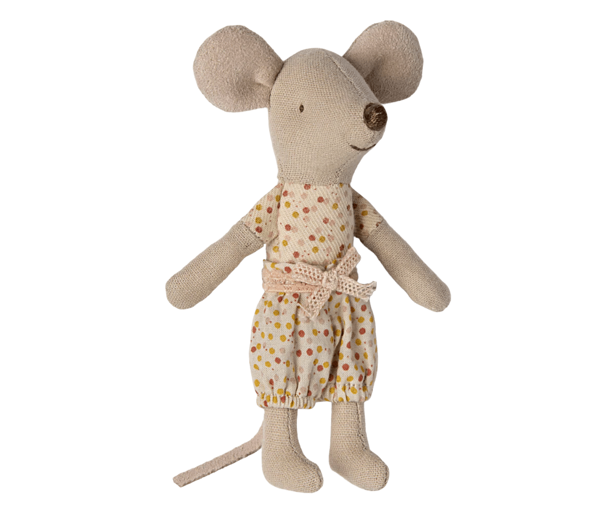 Little Sister, Mouse in Matchbox - Maileg Toy sold by Rosebud & Jo