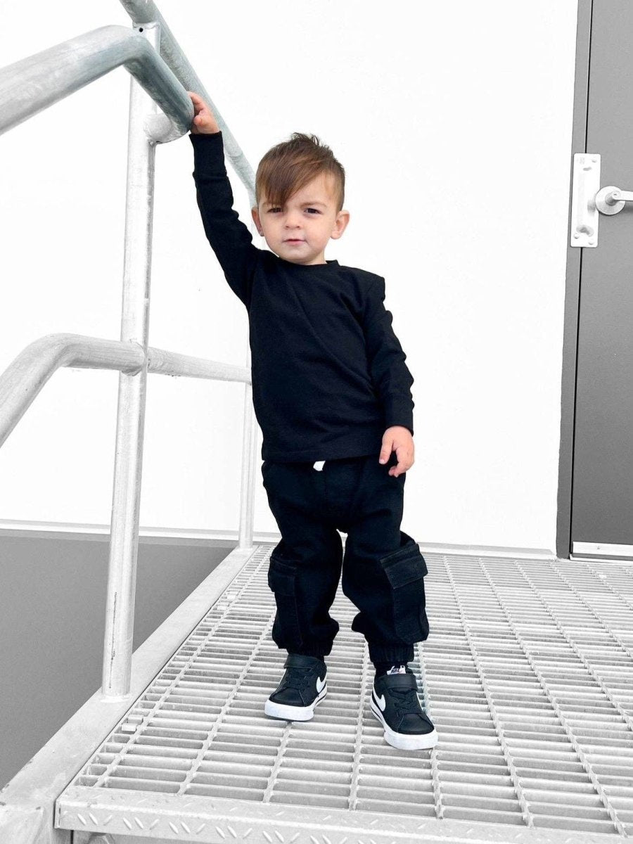 Long Sleeve Elevated Tee 3 - Pack - Little Bipsy Baby & Toddler Clothing sold by Rosebud & Jo