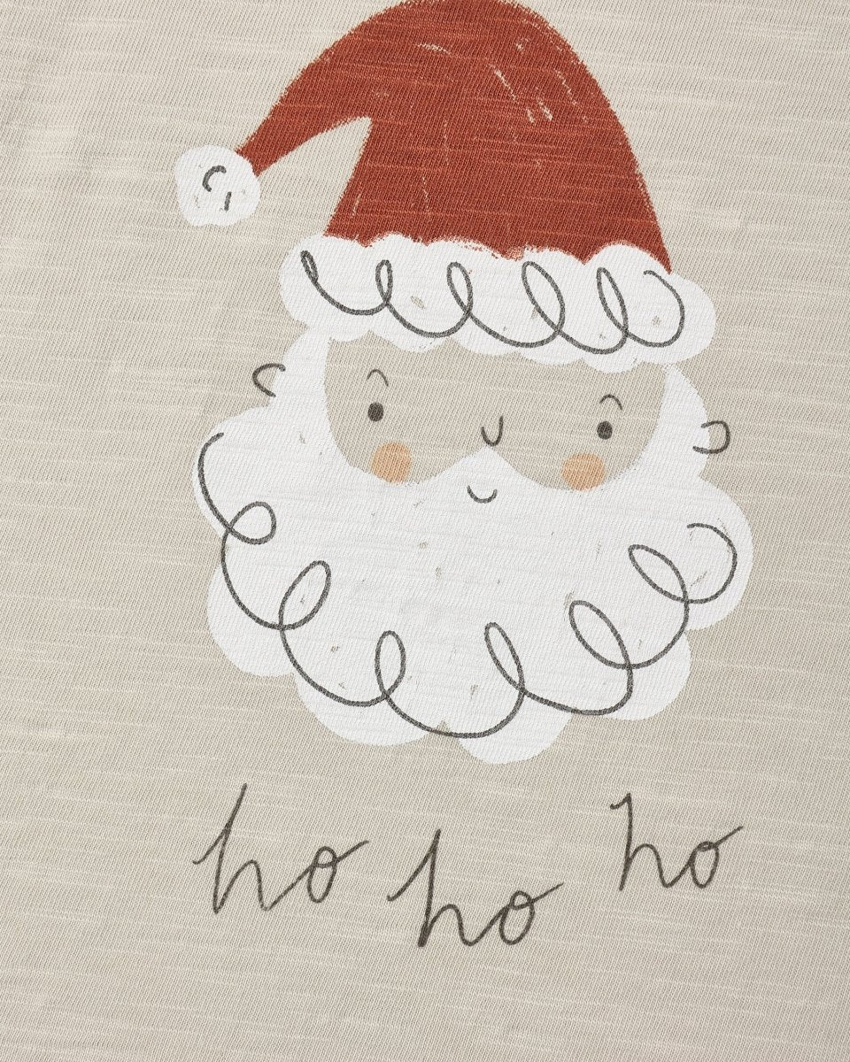 Long Sleeve Tee Santa - Rylee + Cru Tops sold by Rosebud & Jo