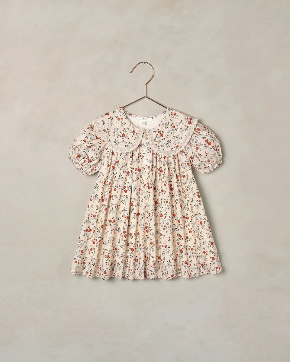 Lori Dress in Holly Vines - Noralee Dresses sold by Rosebud & Jo
