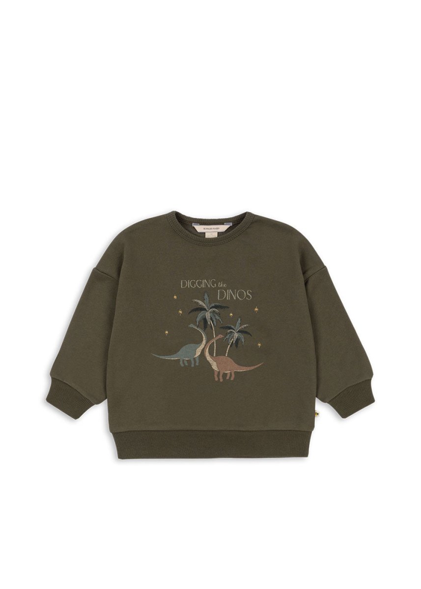 Lou Dino Sweatshirt - Konges Sløjd A/S Baby & Toddler Clothing sold by Rosebud & Jo