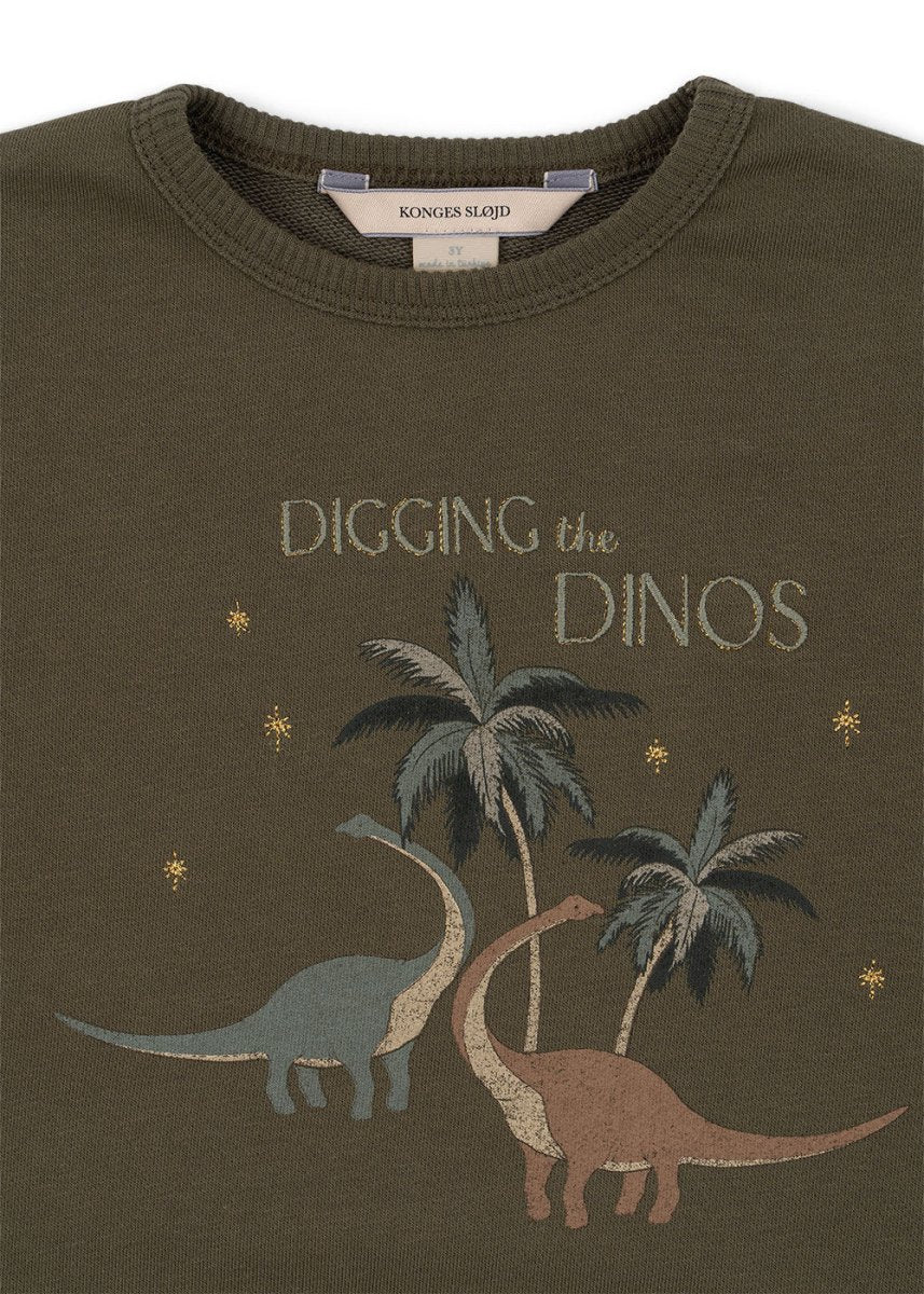 Lou Dino Sweatshirt - Konges Sløjd A/S Baby & Toddler Clothing sold by Rosebud & Jo