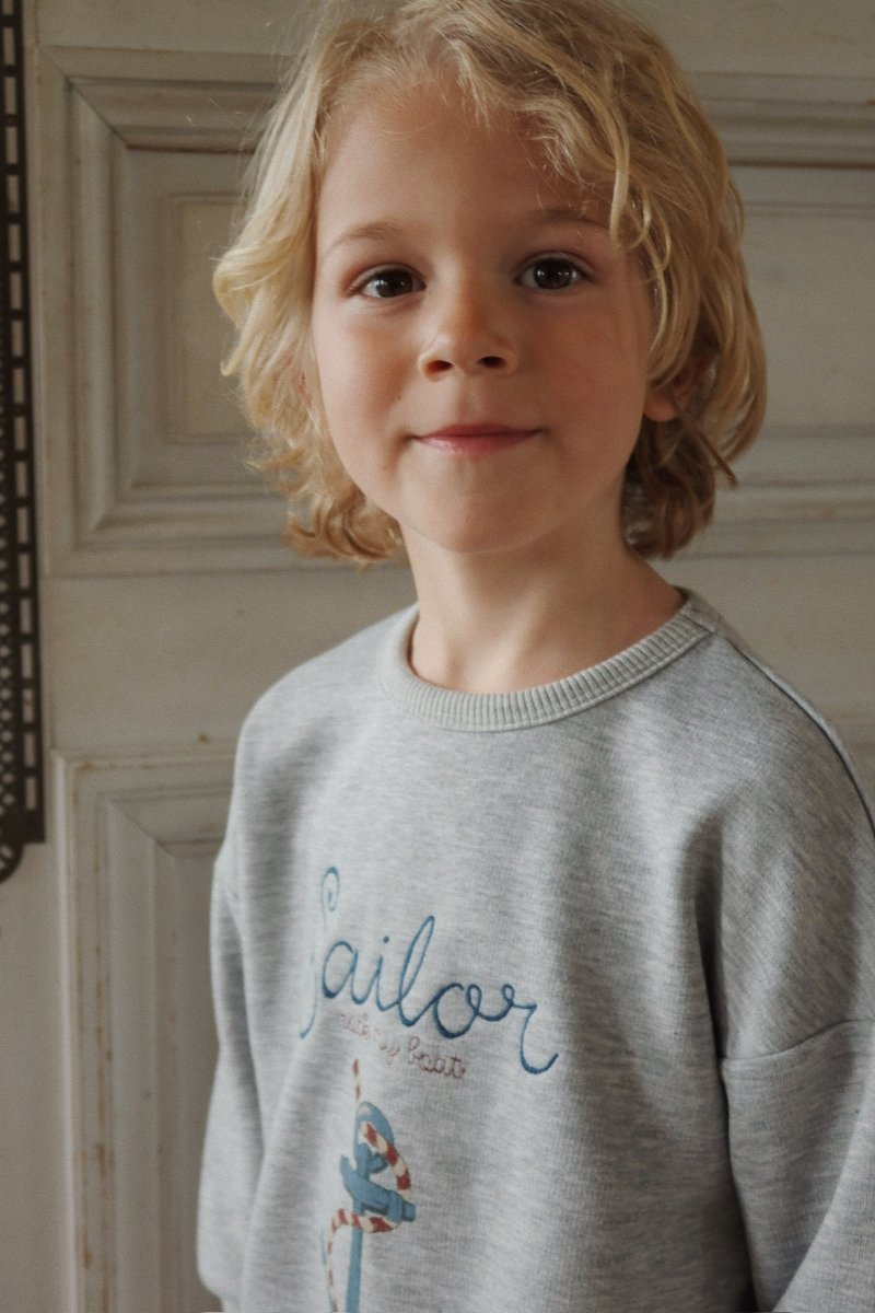 Lou Sailor Sweatshirt - Konges Sløjd A/S Baby & Toddler Clothing sold by Rosebud & Jo