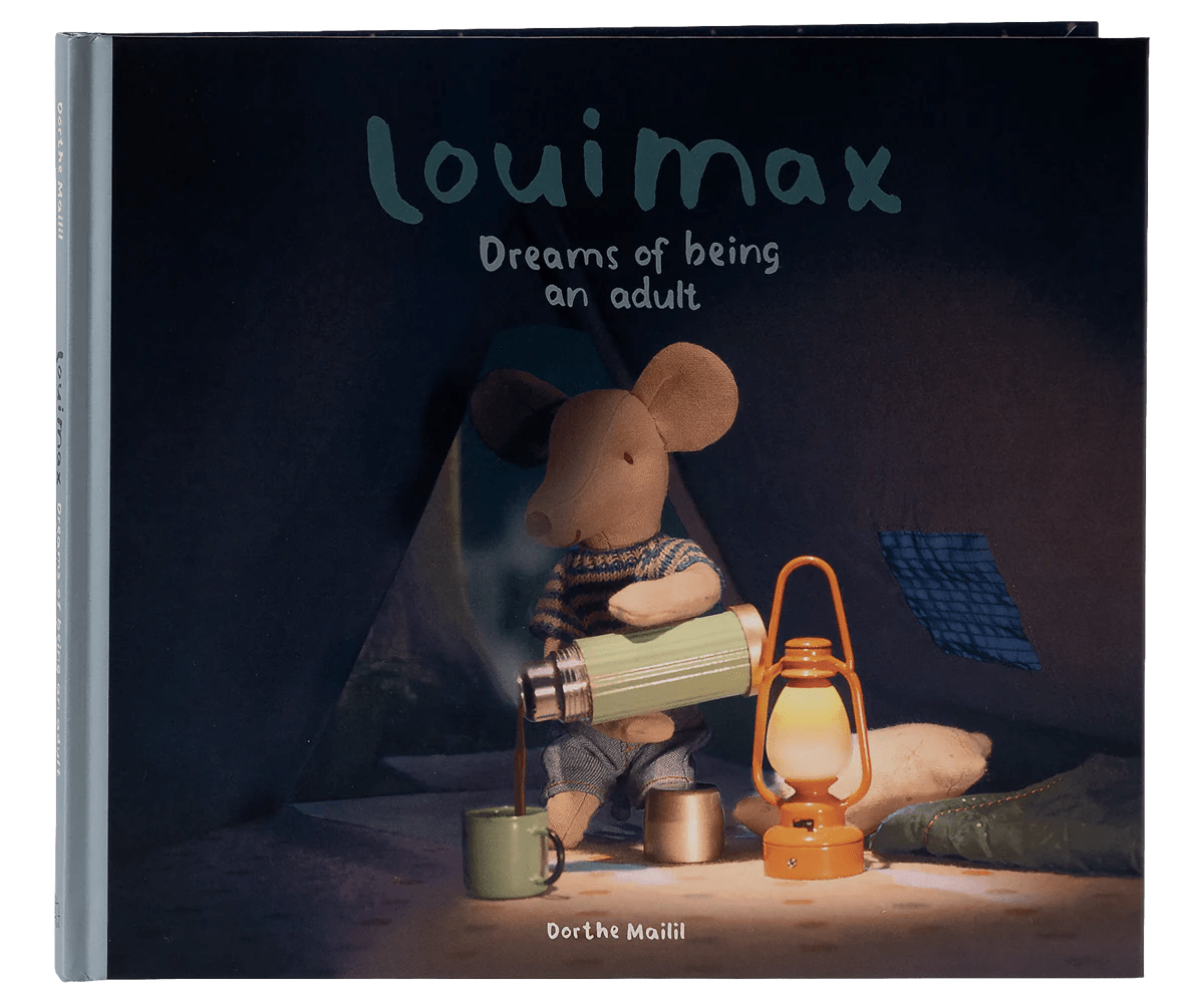 LouiMax - Dreams of Being an Adult - Maileg Book sold by Rosebud & Jo