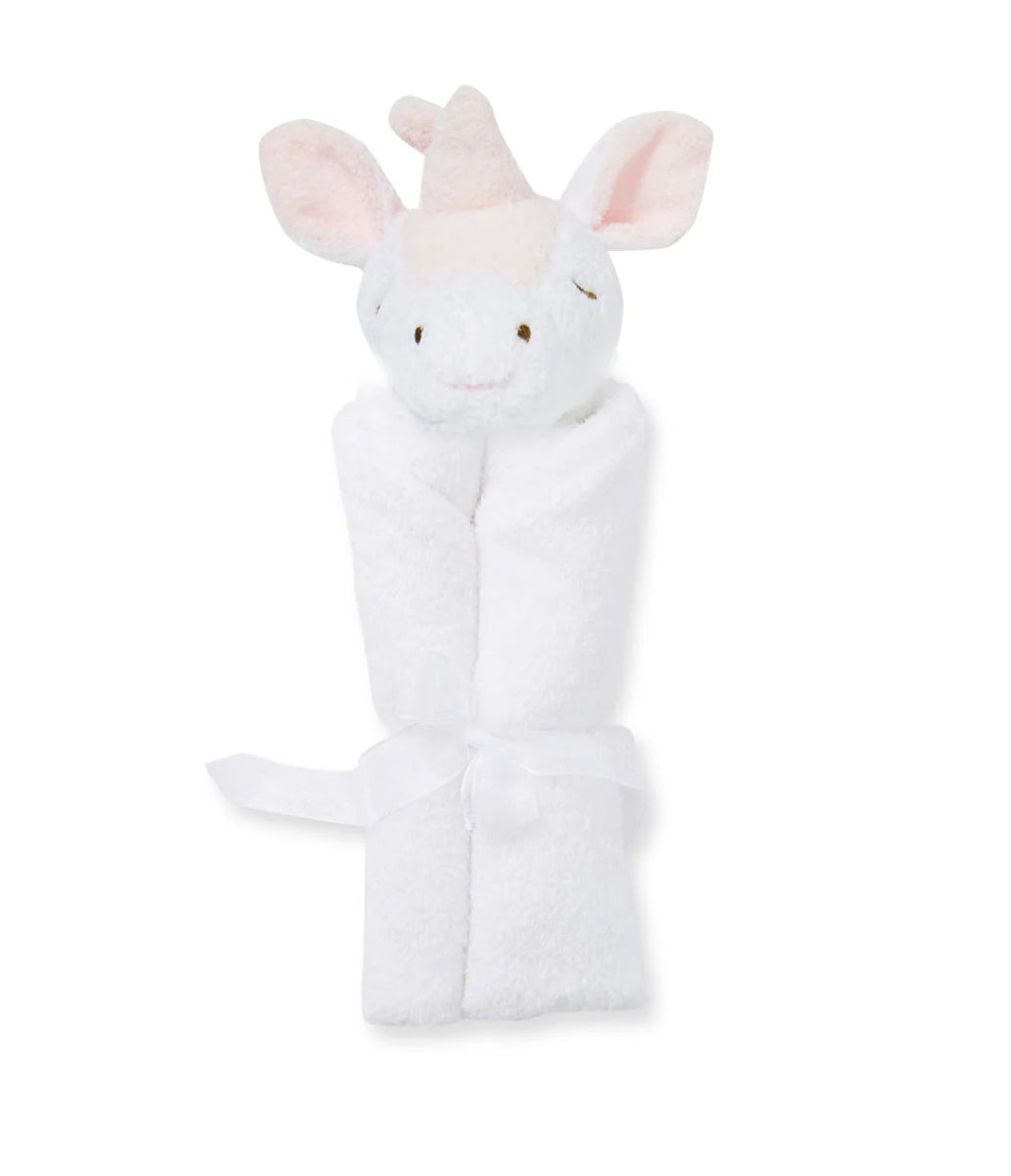 Lovie Blankie - White Unicorn - Angel Dear Blanket sold by Rosebud & Jo